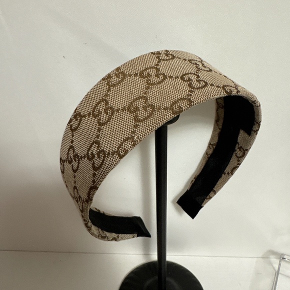 2” Wide Upcycled Gucci Headband main image 4